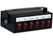 NEW BUYERS 6 FUNCTION BACKLIT PRE-WIRED SWITCH BOX FUSED WITH RELAY AND 6391106