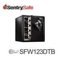 在飛比找momo購物網優惠-【Sentry Safe】機械式密碼鎖防火防水金庫 SFW1