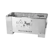 NNEOBA Portable Windproof Wood Stove Camping Grill And Gas Burner