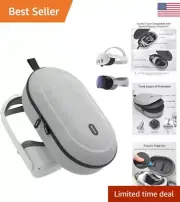 Hard Case for Oculus/Meta Quest 3, Quest 2, Vision Pro - Travel Friendly