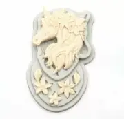 Unicorn Flower Silicone Cake Chocolate Mould Fondant Cookie Soap Mold Sugarcraft