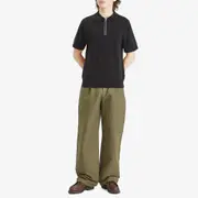 Paul Smith Stripe Zip Polo Shirt