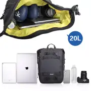 20L Motorcycle Luggage Pack Motocross Rear Seat Bag Outdoor Riding Backpack
