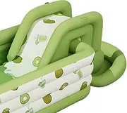 Inflatable Pool Slide – Pool Water Slide Toy | Outdoor Inflatable Swimming Accessory | Thickened Family Camping | Kids & Adults Backyard Poolside Play Equipment | for Patio Yard