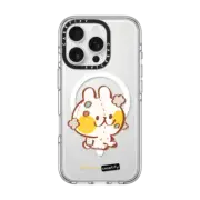 iPhone 16 Pro Clear Case MagSafe Compatible Bun Full of Stuffin'