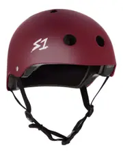 [Trinity Distributions] Trinity Distributions S-One Lifer Helmet in Maroon Matte Red Size Small