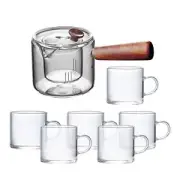 High Borosilicate Glass Teapot Tea Maker with Removable Infuser Blooming Tea Tea