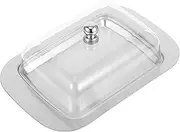 MUSISALY 1Set Butter Dish with Lid Compact Cheese Container for Kitchen Storage Airtight Design for Freshness Multi Purpose Use for Butter Cheese and Desserts