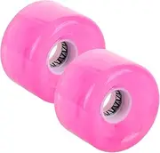 Toyvian 2pcs PU Skateboard Wheels Multi Use Replacement Wheels with Strong Grip Smooth Rolling for Skateboard Enthusiasts Weather Resistant Easy Installation