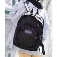 在飛比找蝦皮購物優惠-Jansport big student 網狀 電腦 黑色後