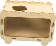 VILLFUL Hamster Digging Interactive Box Nest for Small Pets Multi Design for Hamsters Hedgehogs Guinea Pigs Fun and Engaging Plaything to Alleviate Boredom