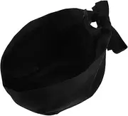 [Holibanna] Black Chef Cap Headwear Bandana Chef Hat Pirate Turban Adjustable Skull Size Fits Adults