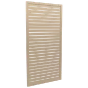 ProtectorAl 300-1000W X 1001-2000H Primrose Aluminium Welded Slat Panel Horizontal 9mm Gap