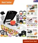 Vegetable Chopper Multifunction Onion Chopper Dicer, Spiralizer for Veggie Cu...