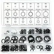 Xunweiad 225Pcs Rubber O Ring Assortment Set Hydraulic Plumbing Gasket Seal Kit