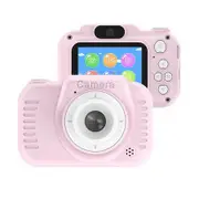 Kids Selfie Camera,Christmas Birthday Gifts for Kids,1080P HD Digital Video Cameras, with 32GB SD Card (Pink)