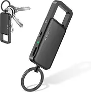 Voice Activated Recorder with Playback - 64GB Keychain One Click Voice Recorder Dictaphone with MP3 Player Type-C for Lectures Interviews Meetings Class