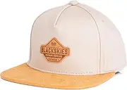 Blackskies® Essentials Snapback Cap für Kinder | Verstellbare Kids-Basecap für Jungen & Mädchen, Stylische Kappe, Coole Mütze, Geburt, Taufe, Baseball Cap, Schirmmütze