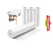 6 Roll Disposable Non Woven Bed Sheets 24 X 71 Inch Massage Table Paper Covers N