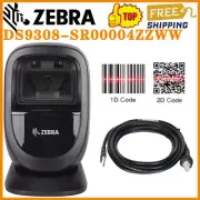 Zebra DS9308-SR00004ZZWW Desktop Hands-free 1D/2D Barcode Scanner with USB Cable