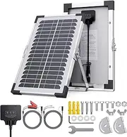 7.5W 12V Solar Battery Charger Maintainer, 12 Volt Solar Panel Charger with Smart Controller, Callsun Low-Iron Tempered Glass Solar Panel Kit for 12 Volt SLA/MF LifePO4 Battery