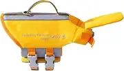 Puppy Life Vest, Small Dog Swim Jacket, Reflective and Non Slip Safety Swimwear with Rescue Handle, High Flotation Pet Lifesaver, Comfortable Fit for Puppies, Large Dogs, Orange