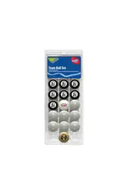 Collingwood Magpies AFL 16 Ball Set V Colour White