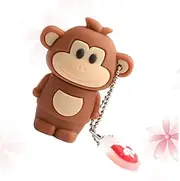 Angoily 32Gb Monkey Shaped Flash Drive Zodiac Monkey U Disk Memory Stick Unique Design Collectors and Zodiac Enthusiasts