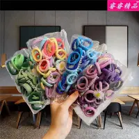 在飛比找蝦皮購物優惠-50pcs hair tie head ring hair 