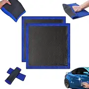 Car Magic Clay Towel, Drying Cleaning Decontamination Towel Car Magic Clay Bar Towel, Microfiber Towels Home Cleaning for Cars, Clay Bar Alternative for Car Detailing (2PCS)