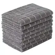 Microfiber Dish Towels Soft Super Absorbent Lint Free Kitchen Towels 8 Pack