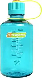 Nalgene Sustain Tritan BPA-Free Water Bottle Made with Material Derived from 50% Plastic Waste, 16 OZ, Narrow Mouth