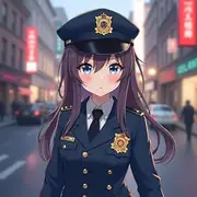 Anime Cop City Police Officer 3D Game 2025 - Prison Jail Break Escape Police simulator