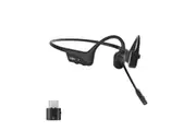 SHOKZ OpenComm 2 UC Stereo Bone Conduction Bluetooth Headset with Wireless USB-C Adapter