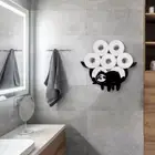 Storage Toilet Paper Holder Paper Rolls Towel Roll Shelf Hotel