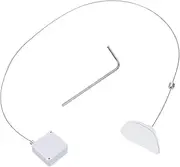 Rukjmqi Retractable Cable Lock | Adjustable Remote Control Security Lock | Anti-Lost Sturdy Convenient Rope for TV Ohp Family Friends Colleagues