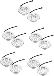 CLISPEED 5pcs Led Stove Hood Bulbs Kitchen Range Hood Lights Led Light Bulbs Replacement Halogen Kitchen Easy Install Dc