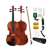 PHOENIX Violin 4/4 Full Size Kit, Violin Fiddle Set for Beginner Adults Stude...