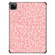 iPad Pro 11-inch (3rd/4th gen) iPad Impact Case pink pastel leopard pattern