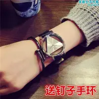 在飛比找Yahoo!奇摩拍賣優惠-韓版簡約手錶男錶學生ulzzang創意個性時裝飾女錶時尚潮流