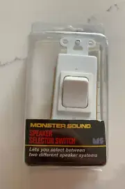 Monster Sound Speaker Selector Switch 94080