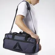 Reebok V6902 Active Enhanced Grip Duffel Medium Blue Gym Bag