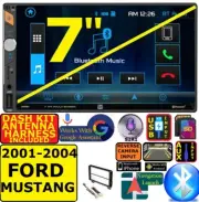 2001-2004 FORD MUSTANG DUAL BLUETOOTH USB SD AUX CAR RADIO STEREO PACKAGE (for: Ford)