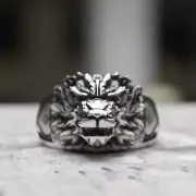 Wolf Head Ring 925 Sterling Silver | Handcrafted Men's Animal Signet Ring