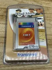 NEW Transcend 5 in 1 Adapter TS0MADP5 Compact Flash Adapter For SM SD MMC MS PRO