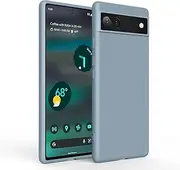 Soft Silicone Case for Google Pixel 6A Case(2022), Flexible Premium Rubber Full Body Protection Dust-Proof Shockproof Scratch Resistant Wireless Charging for Pixel 6A 5G Cover