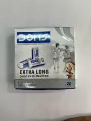 doms large eraser which creates least dust and is long lasting.