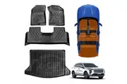 3D All-Weather Floor Mat Boot Liner Carpet for Haval Jolion 2021-2025 Heavy Duty Cargo Trunk Mat Luggage Tray