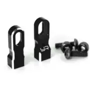 Alloy Height Adjustable Servo Mount for 1:10 RC car truck some Tamiya etc BLACK