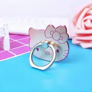 Sanrio Hello Kitty Phone Holder - Secure Griptok Support, Durable Metal Folding Finger Stand, Convenient Socket - Officially Authorized, Universall...
